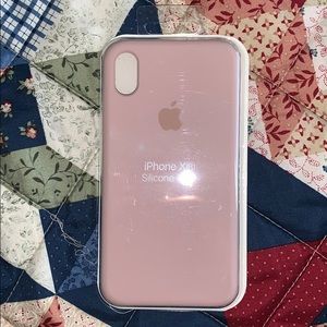 CUTE IPHONE XR PINK SAND CASE
